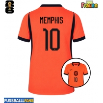 Niederlande Memphis Depay #10 Heimtrikot Frauen WM 2026 Kurzarm
